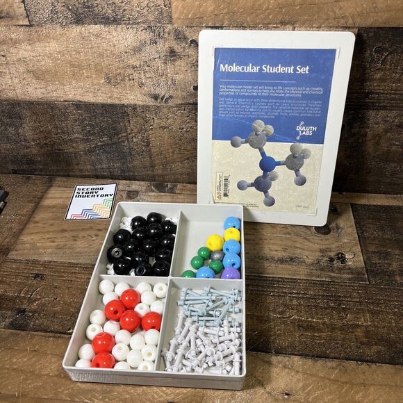 Duluth Labs Molecular Student Set MM-003 Chemistry Studies Homeschool INCOMPLETE - Picture 1 of 4